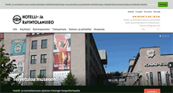 Desktop Screenshot of hotellijaravintolamuseo.fi
